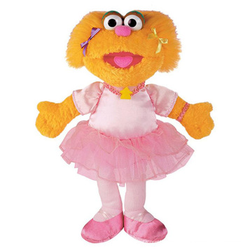 Gund Sesame Street Zoe Ballerina Backed Animal